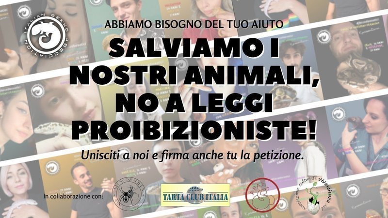 petizione animali esotici