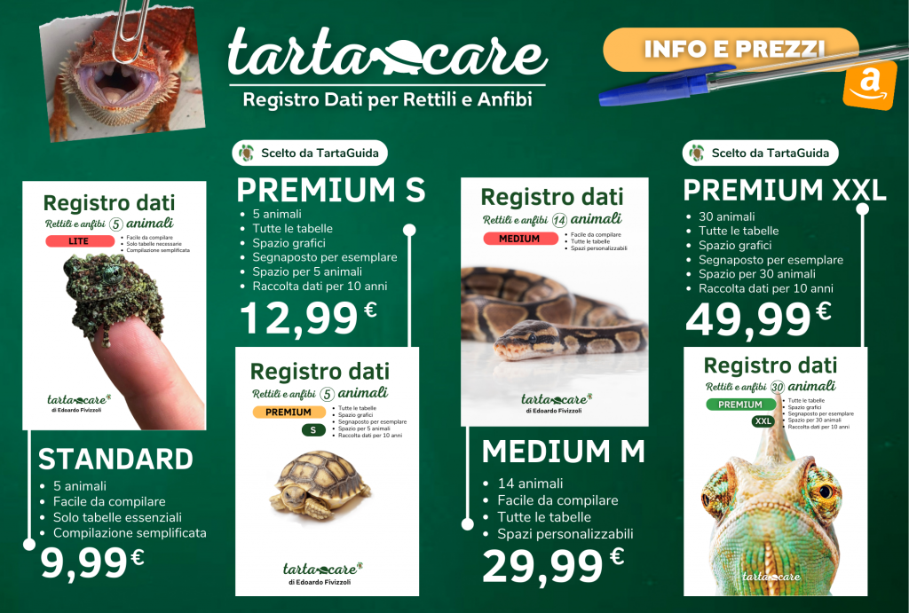 tartacare registro dati rettili