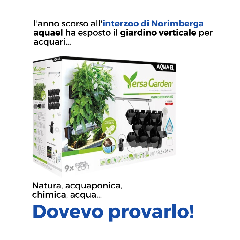 versa garden idroponica acquario